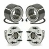 Kugel Front Rear Wheel Bearing And Hub Assembly Kit For 2002-2003 Toyota Camry Non-ABS K70-101524